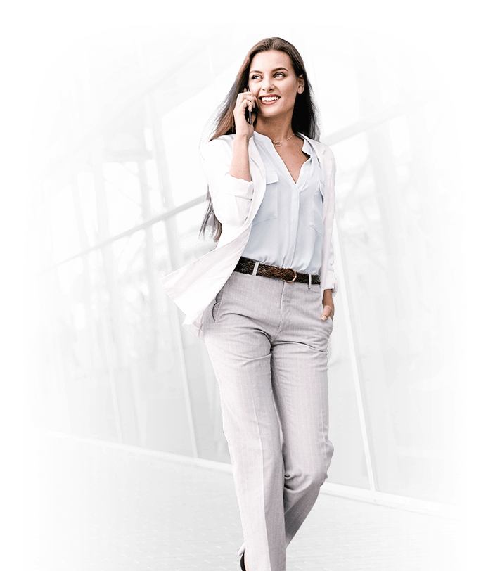 Uśmiechnięta kobieta